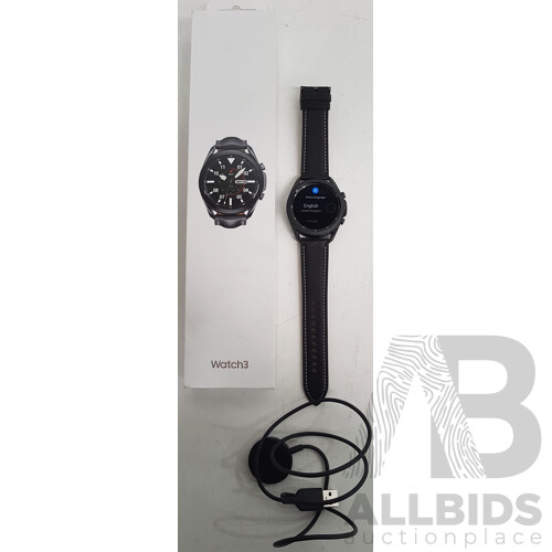 Samsung Galaxy Watch 3 SM-R840 (45mm, Bluetooth, Mystic Black) - ORP $325.00