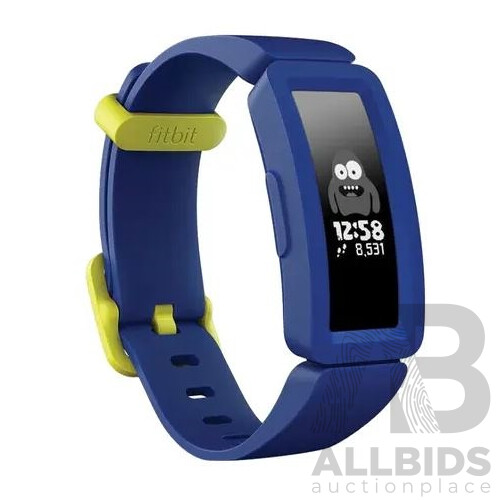 Fitbit for Kids Ace 2 Activity Tracker (Night Sky/Neon Yellow) - ORP $169.00