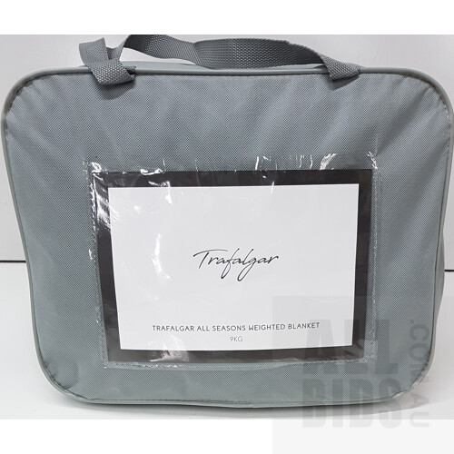 Trafalgar All Seasons Weighted Blanket 9KG - ORP $89.99