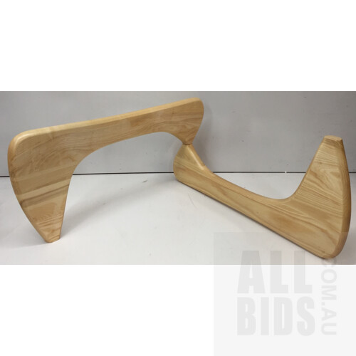 Matt Blatt Noguchi Coffee Table Replica (Ash) - Missing Parts - ORP $329.00