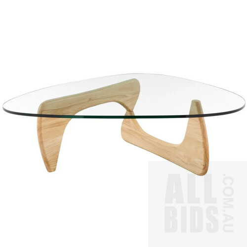 Matt Blatt Noguchi Coffee Table Replica (Ash) - Missing Parts - ORP $329.00