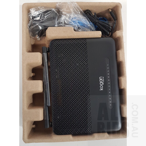 Kogan Internet Wireless-AC NBN-Ready ADSL2+/VDSL Modem & Router (With Box) - ORP $89.00