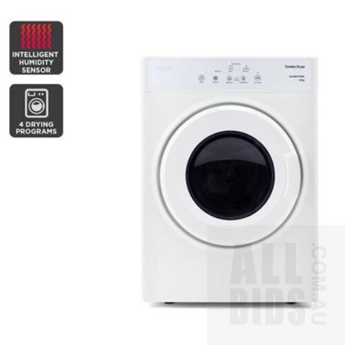 Kogan 8kg Vented Tumble Dryer - Kogan - KAJDRYVT80A - ORP $299.00