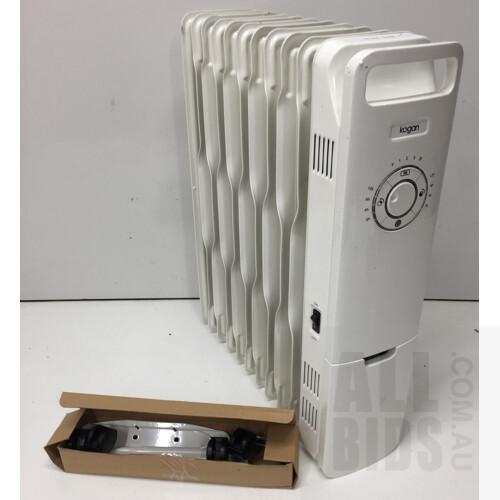 Kogan SmarterHome™ 2400W Smart Oil Heater (11 Fin, White) - ORP $99.90