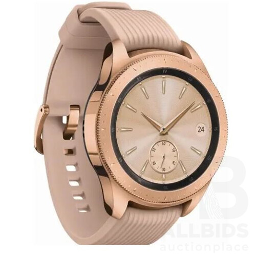 Samsung Galaxy Watch SM-R810 (42MM, Rose Gold, Bluetooth) - International Model - ORP $169.00