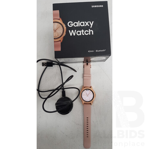 Samsung Galaxy Watch SM-R810 (42MM, Rose Gold, Bluetooth) - International Model - ORP $169.00