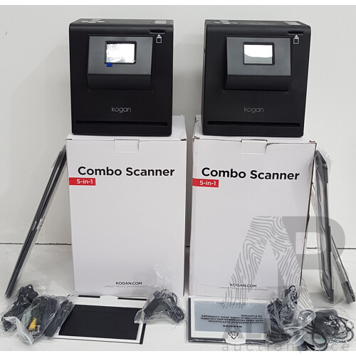 Kogan 5-in-1 Combo Scanner - Lot of 2 - Total ORP $137.98