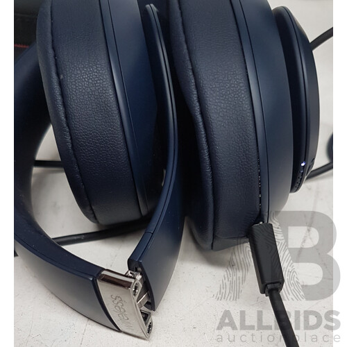 Beats Studio3 Wireless Over-Ear Headphones (Blue) - ORP $359.00