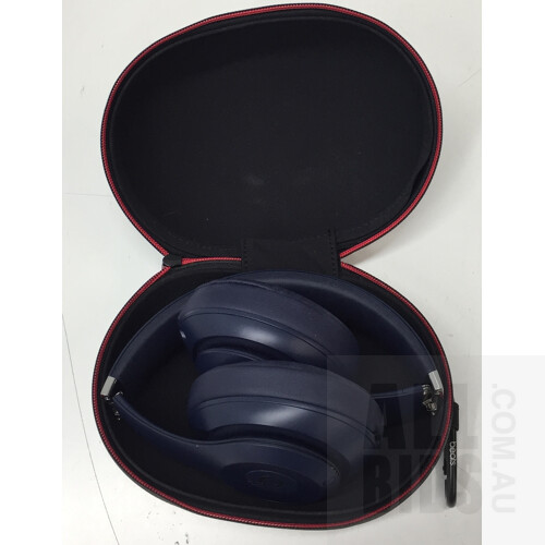 Beats Studio3 Wireless Over-Ear Headphones (Blue) - ORP $359.00