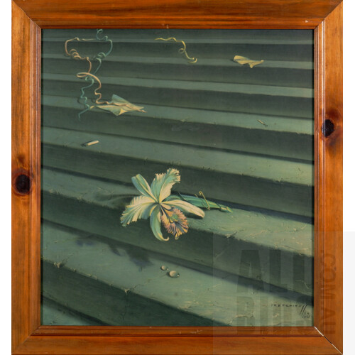 Framed Tretchikoff Print, The Lost Orchid, 64 x 60 cm