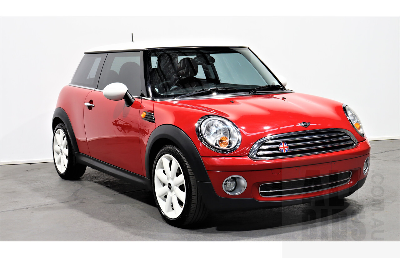 1/2008 Mini Cooper  R56 2d Hatchback Red 1.6L