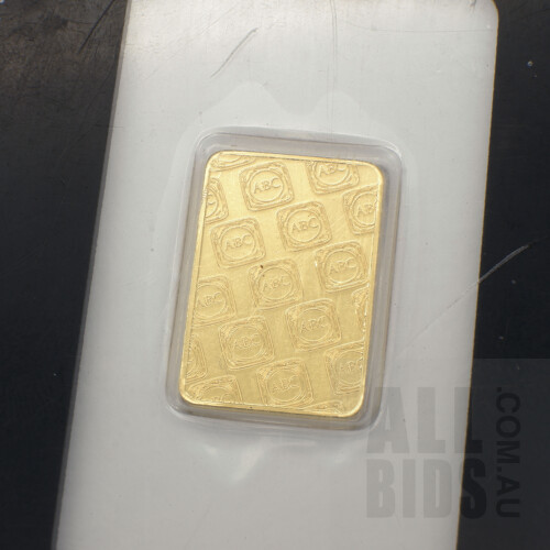 ABC Bullion 5g Fine Gold 999.9 in Case