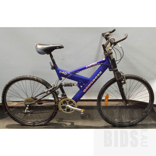 Mongoose d40 2025 21 speed