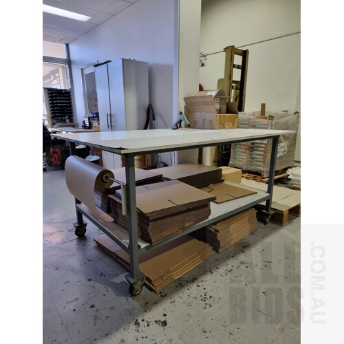 Work Bench - MDF/Steel Construction