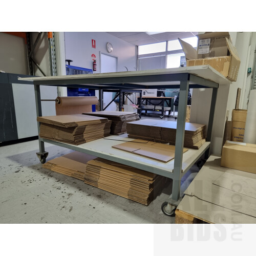 Work Bench - MDF/Steel Construction