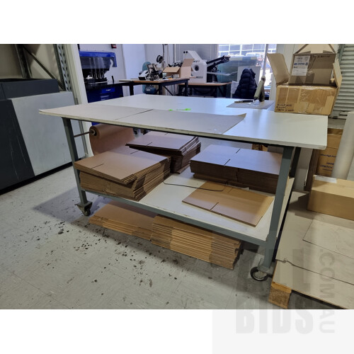 Work Bench - MDF/Steel Construction