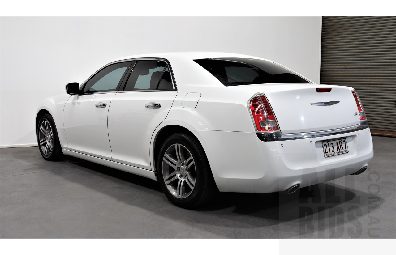 5/2014 Chrysler 300 C MY12 4d Sedan White 3.0L Turbo Diesel