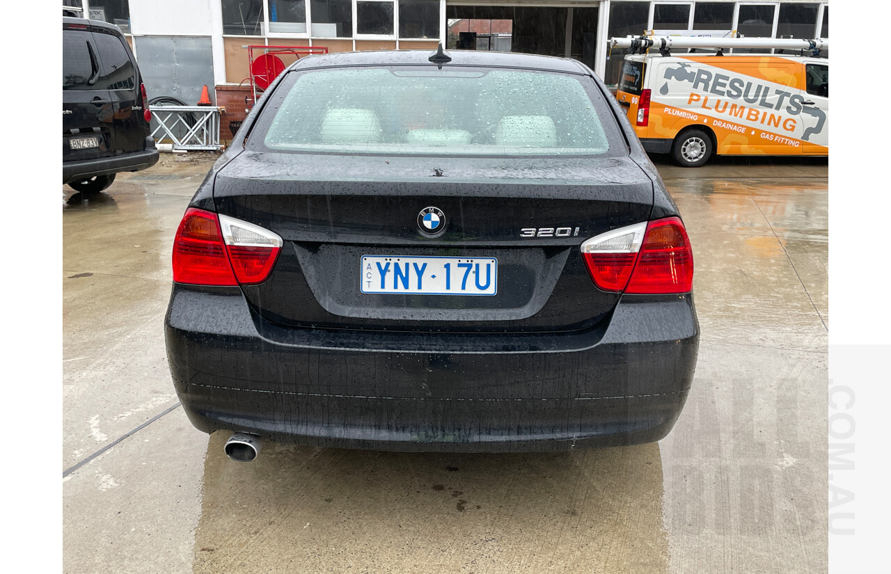 8/2005 Bmw 320i Executive E90 4d Sedan Black 2.0L