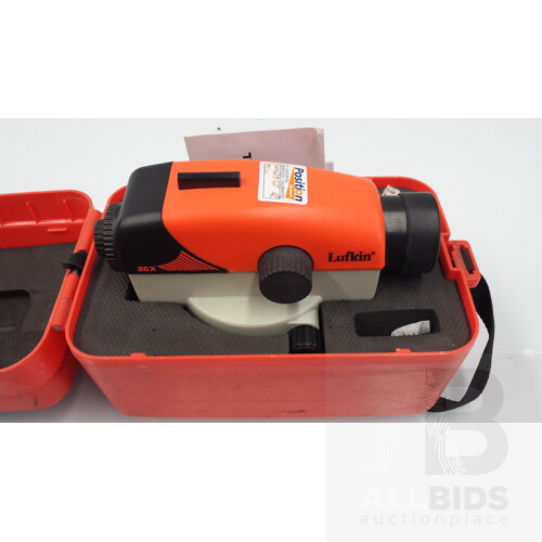 Crescent Lufkin 20x Optical Dumpy Level Kit