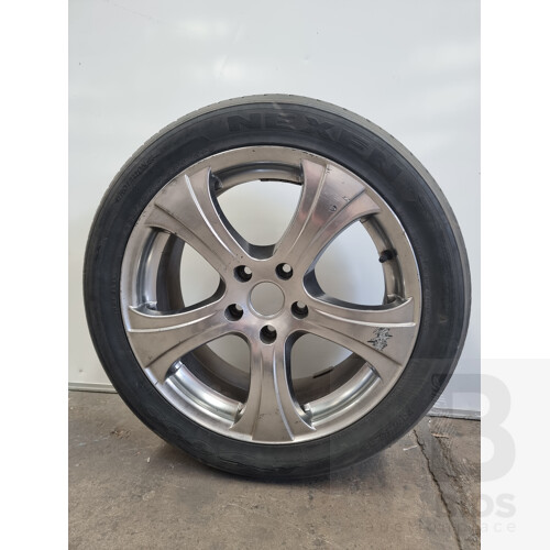 Set of 4 Alloy Wheels With Tyres - Ford - 17