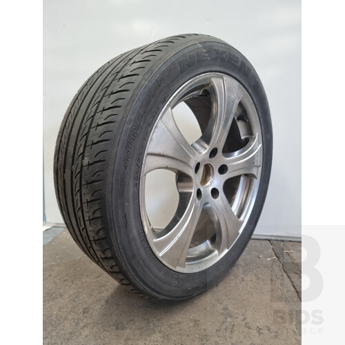 Set of 4 Alloy Wheels With Tyres - Ford - 17