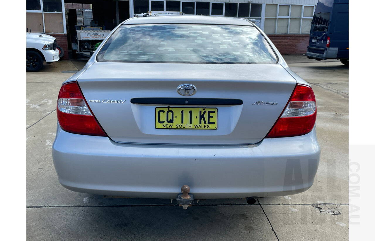 12/2003 Toyota Camry Altise ACV36R 4d Sedan Silver 2.4L