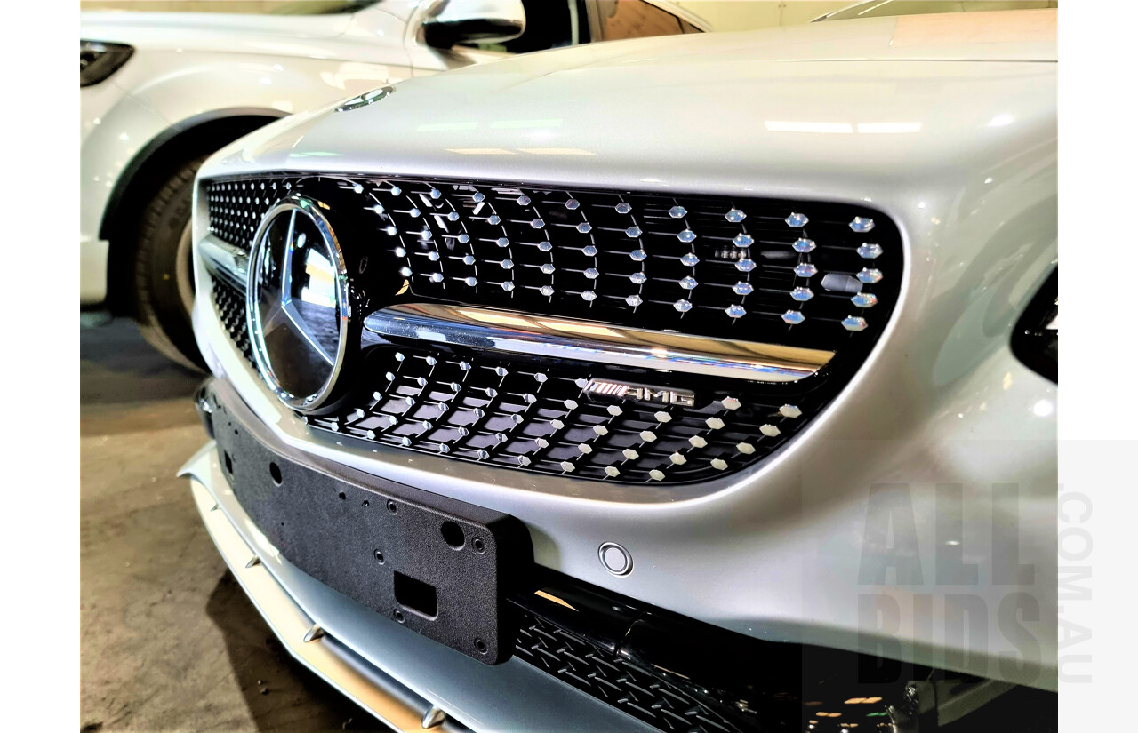 8/2016 Mercedes-Benz SLC 43 AMG R172 MY16 2d Convertible Iridium Silver Metallic 3.0L Twin Turbo