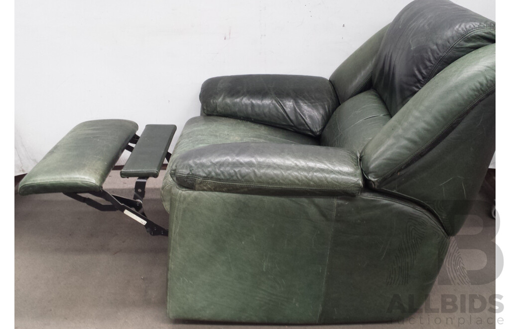 Wayne Davis Leather Recliner Armchair