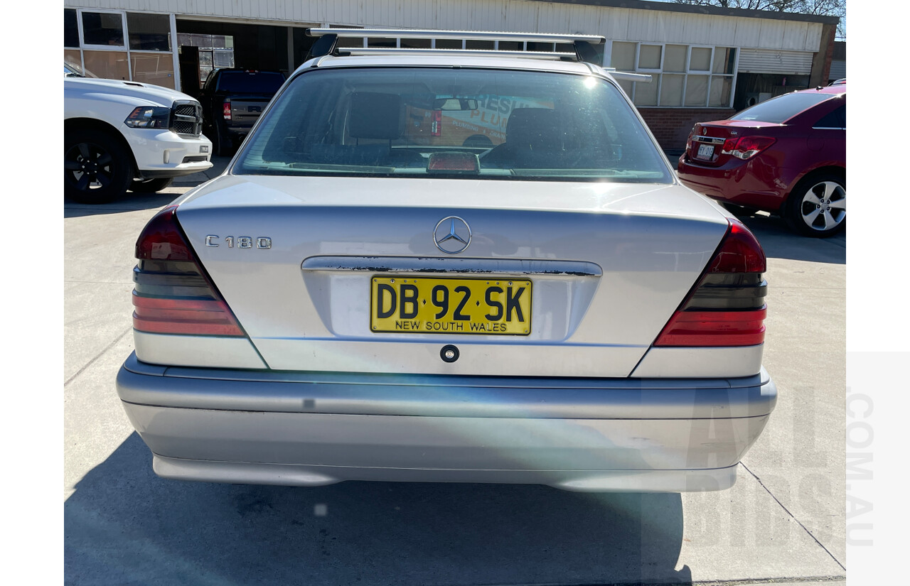 4/2000 Mercedes-Benz C180 Classic W202 4d Sedan Silver 1.8L