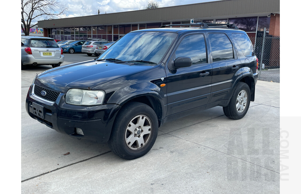 5/2004 Ford Escape Limited ZA 4d Wagon Black 3.0L