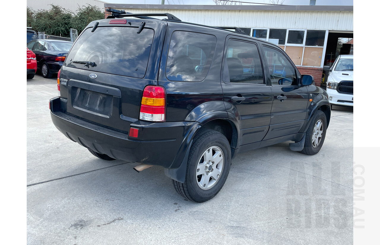 5/2004 Ford Escape Limited ZA 4d Wagon Black 3.0L