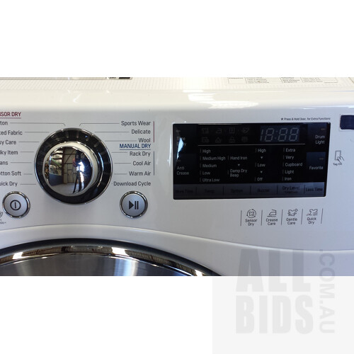 LG Sensor Dry 8kg Front Loader Condenser Clothes Dryer