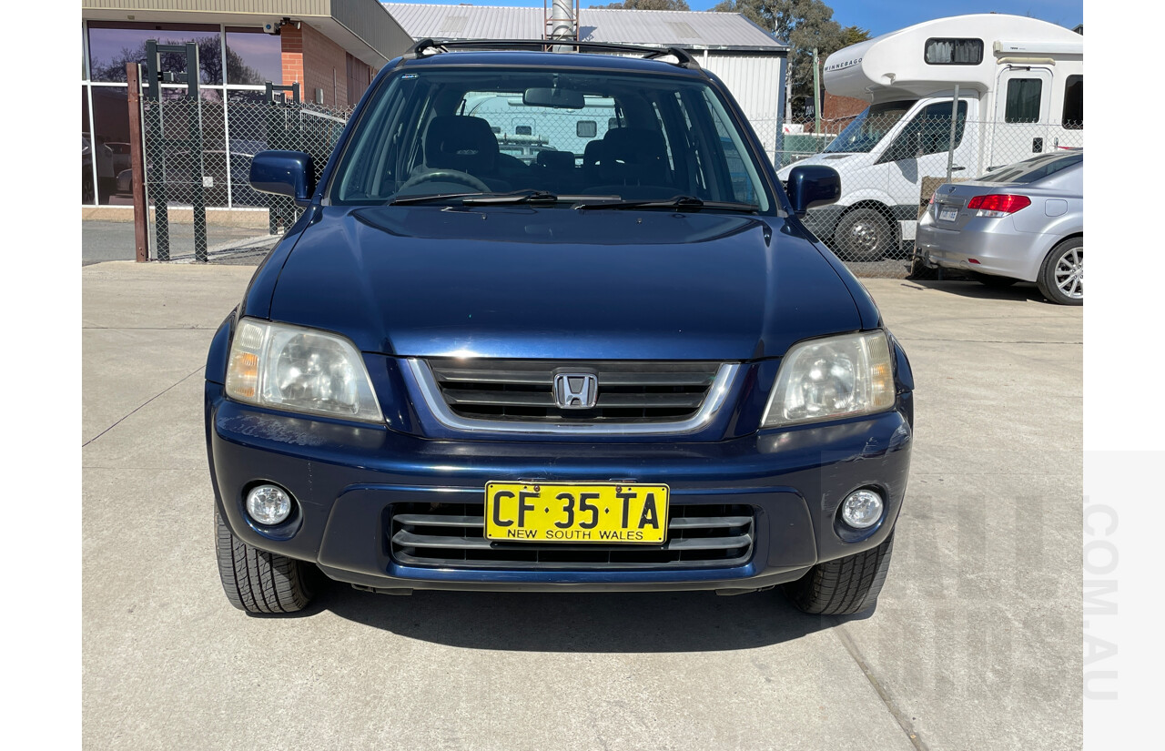 8/2000 Honda CRV (4x4) 4d Wagon Blue 2.0L