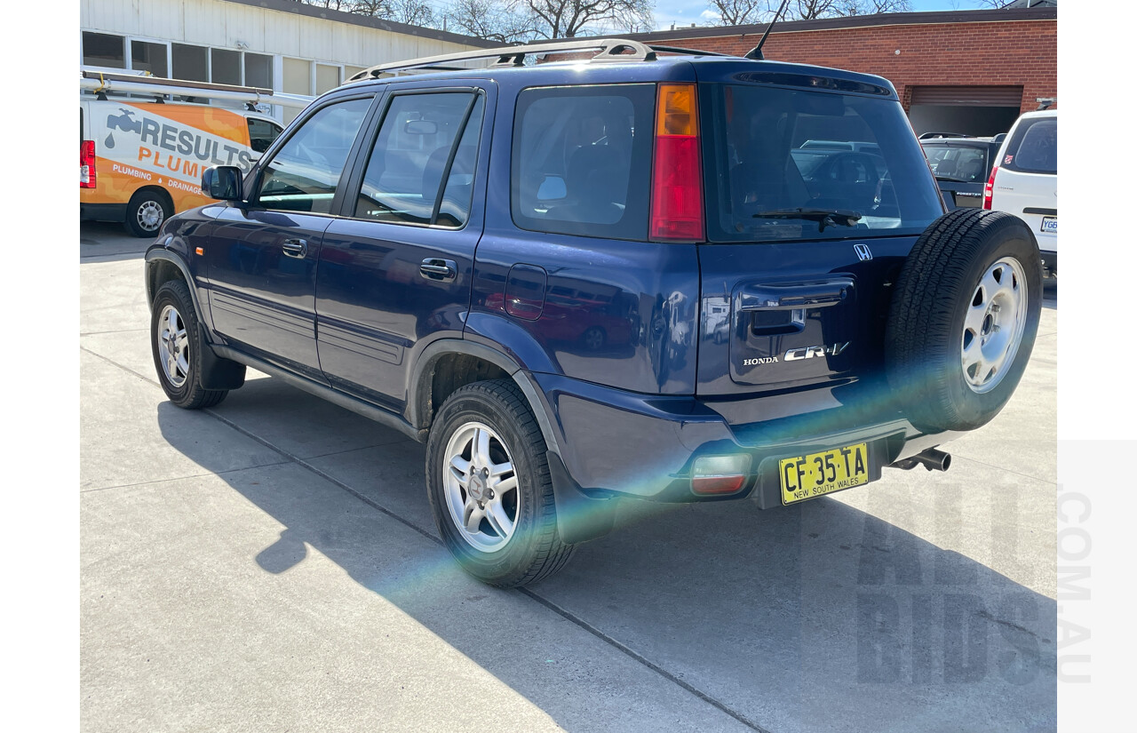 8/2000 Honda CRV (4x4) 4d Wagon Blue 2.0L