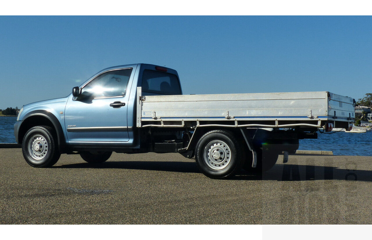 5/2004 Holden Rodeo LX RA Cab Chassis Blue 3.5L V6