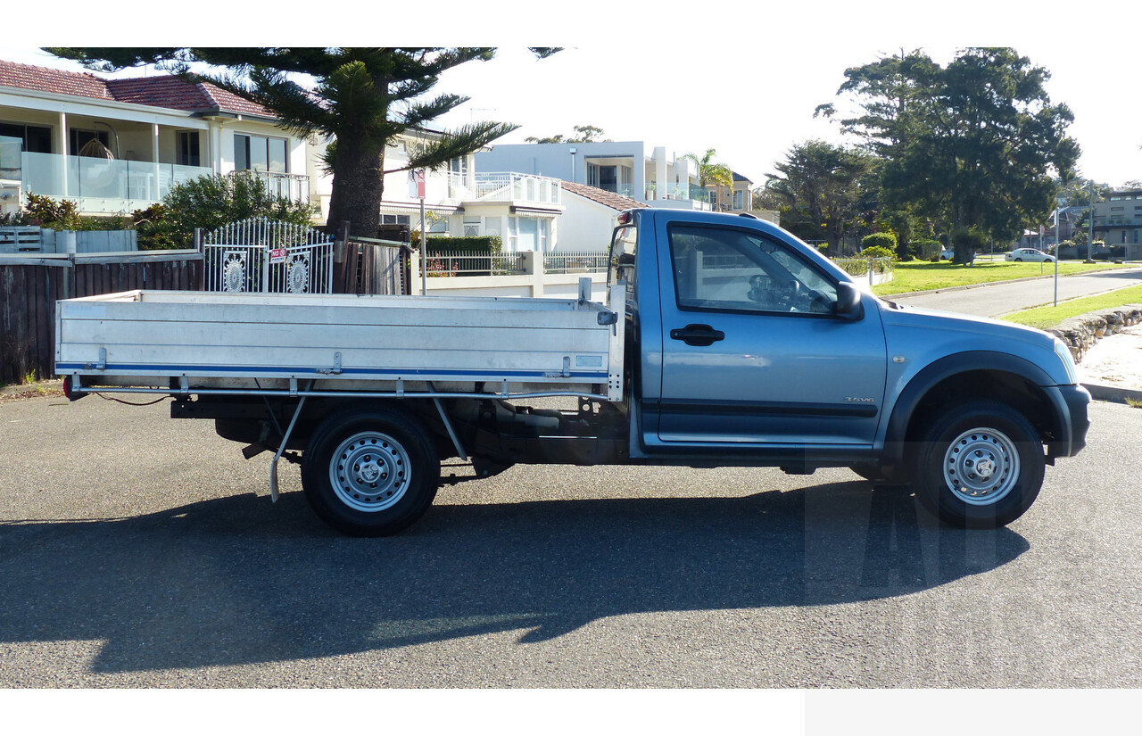 5/2004 Holden Rodeo LX RA Cab Chassis Blue 3.5L V6