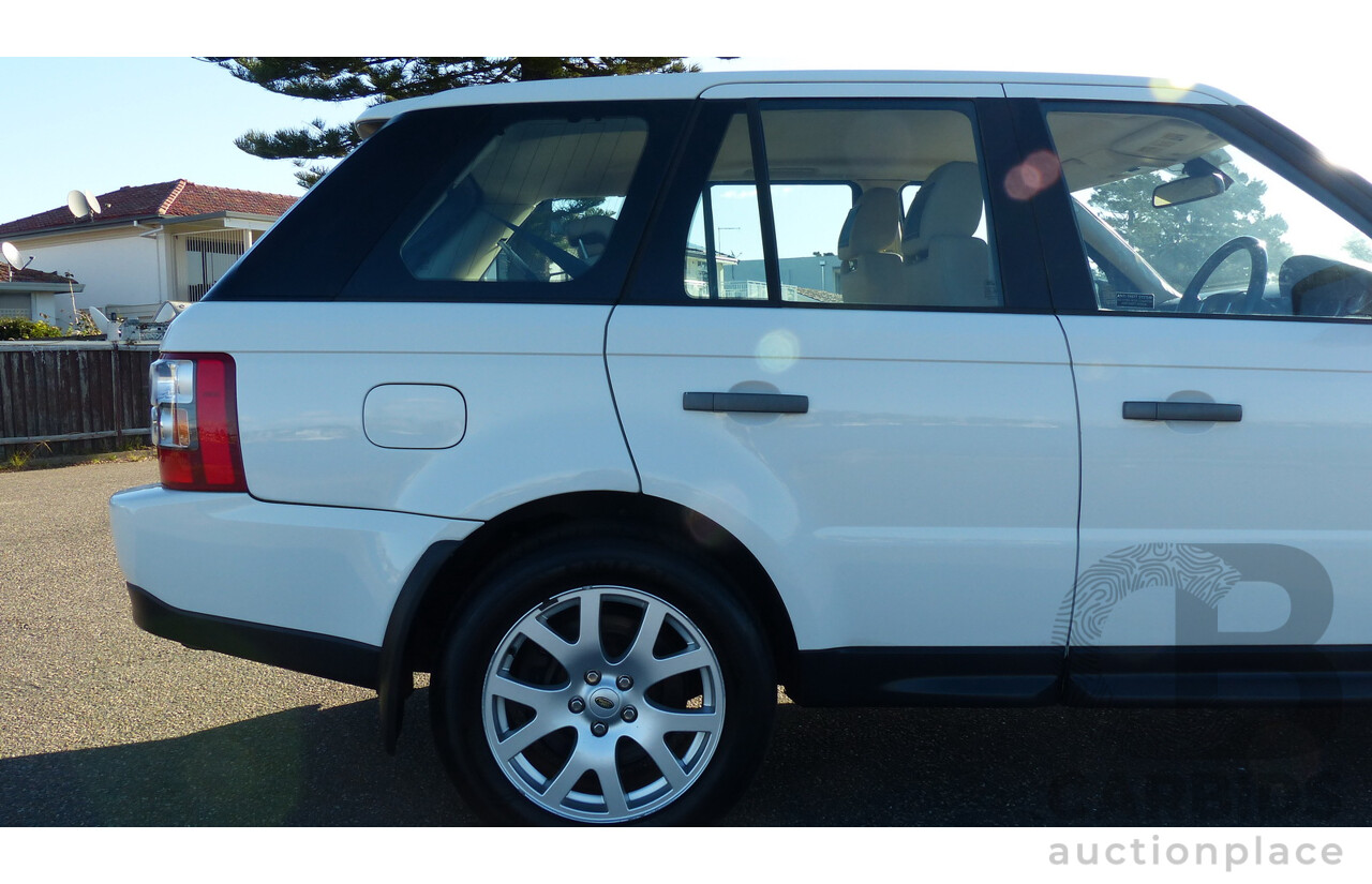 7/2007 Range Rover Range Rover Sport 3.6 TDV8 MY07 4d Wagon White 3.6L - V8 Turbo Diesel