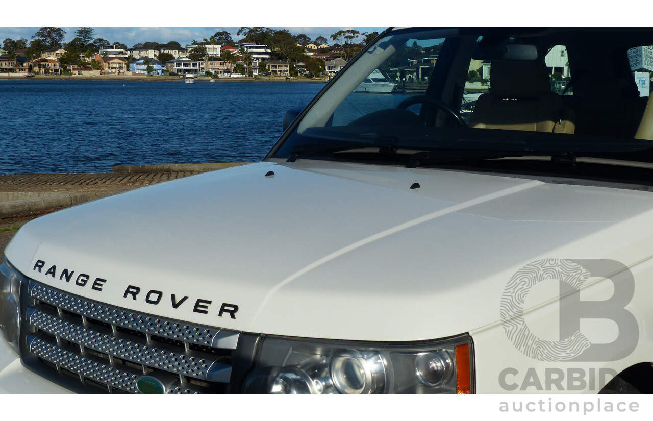 7/2007 Range Rover Range Rover Sport 3.6 TDV8 MY07 4d Wagon White 3.6L - V8 Turbo Diesel