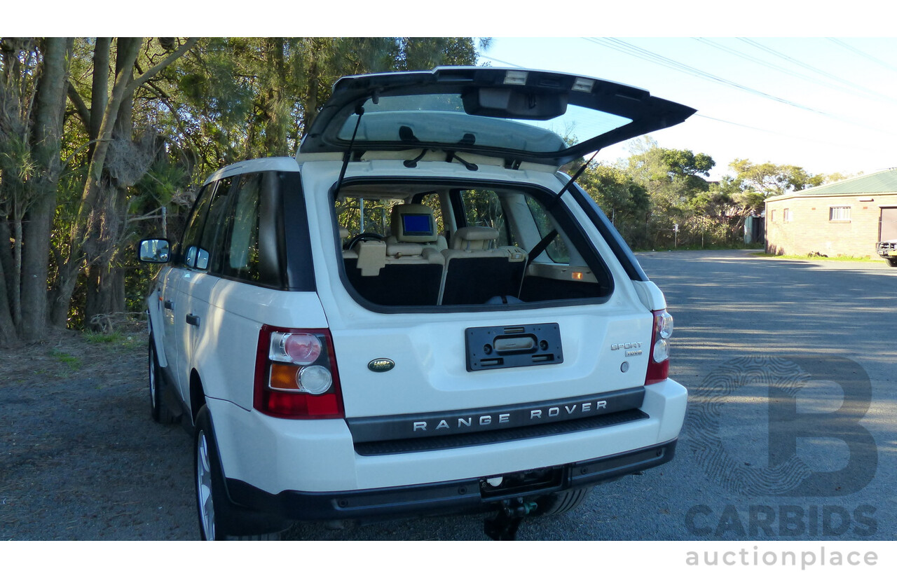 7/2007 Range Rover Range Rover Sport 3.6 TDV8 MY07 4d Wagon White 3.6L - V8 Turbo Diesel