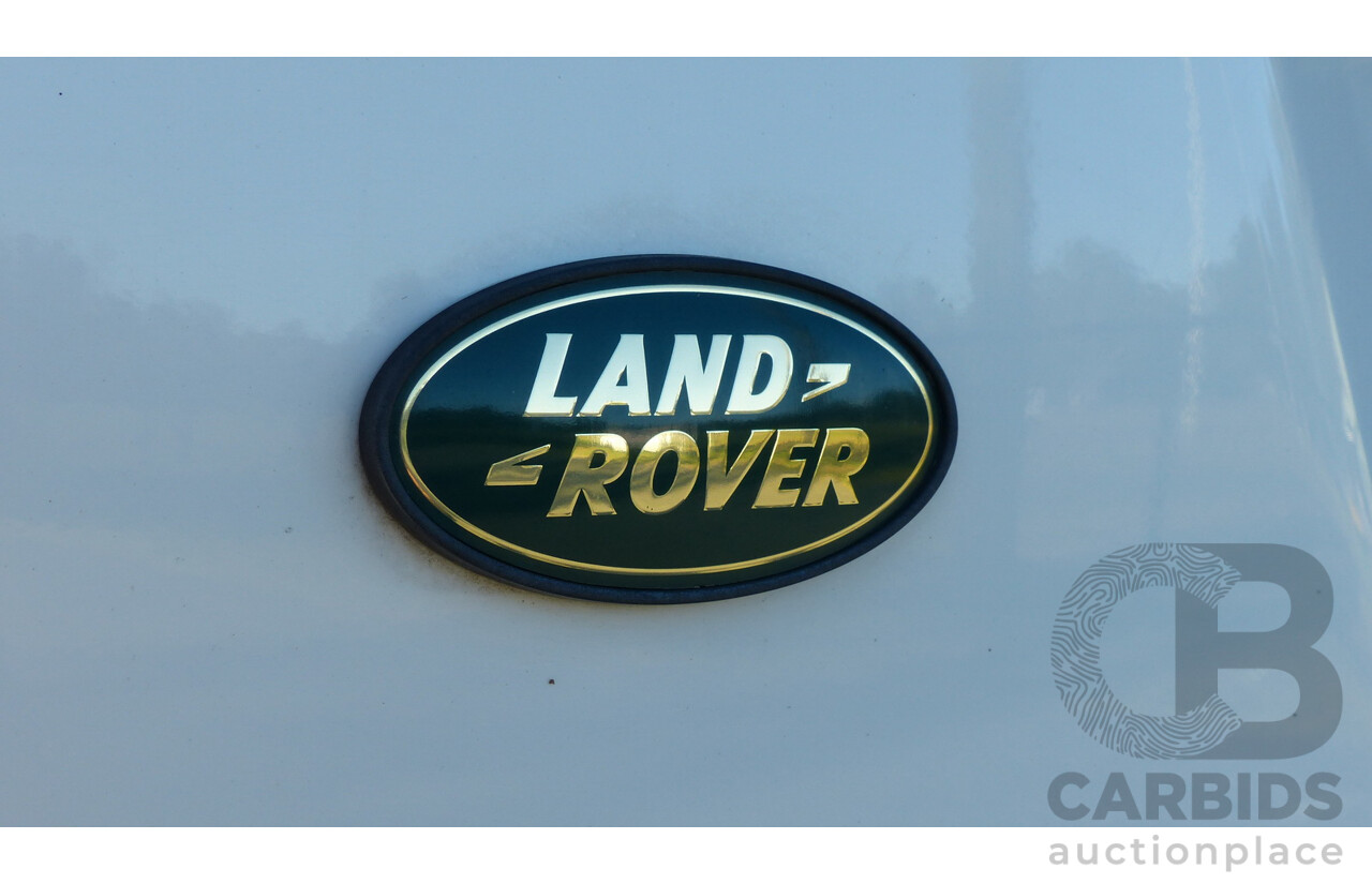 7/2007 Range Rover Range Rover Sport 3.6 TDV8 MY07 4d Wagon White 3.6L - V8 Turbo Diesel