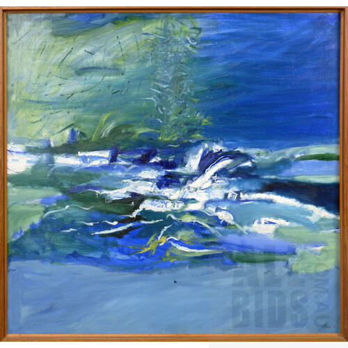 Terry Gough, Sea Fantasy c1970, Oil on Board, 83 x 86cm