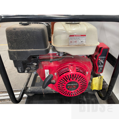 Gentech 5.9kva Honda Powered Generator With Key Start