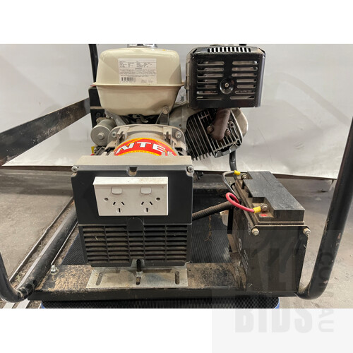 Gentech 5.9kva Honda Powered Generator With Key Start