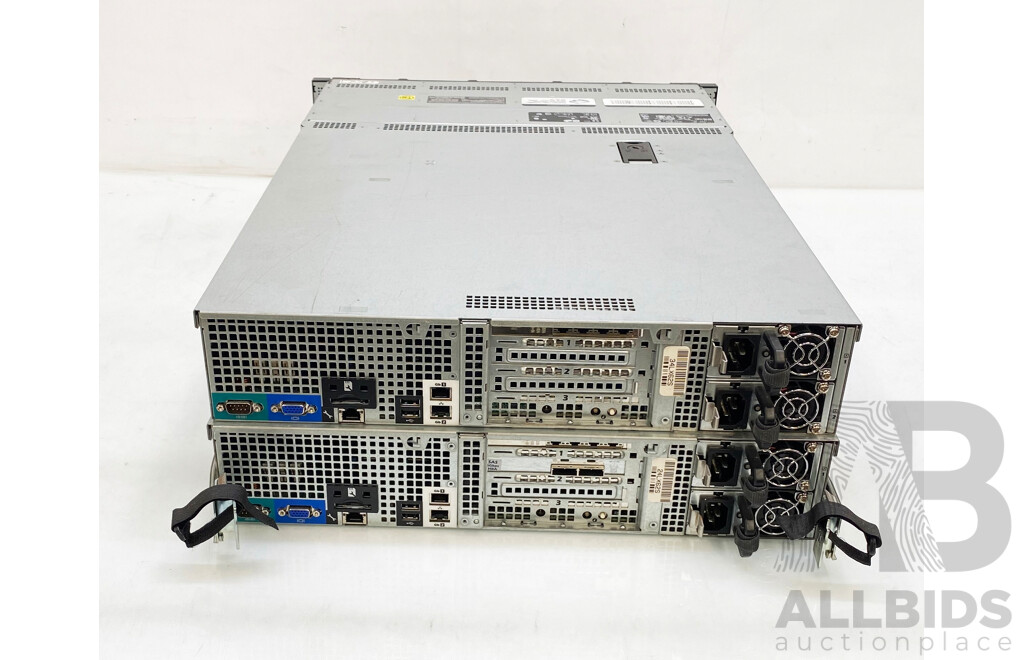 Dell PowerEdge (R510) Intel Xeon (E5630) 2.53GHz-2.80GHz Quad-Core CPU 2RU Server - Lot of Two