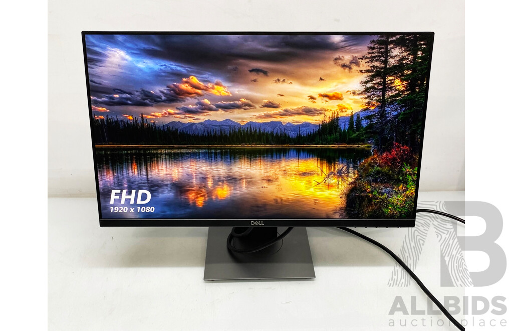 Dell (P2419H) 23.8-Inch Full HD (1080p) Widescreen LED-Backlit LCD Monitor