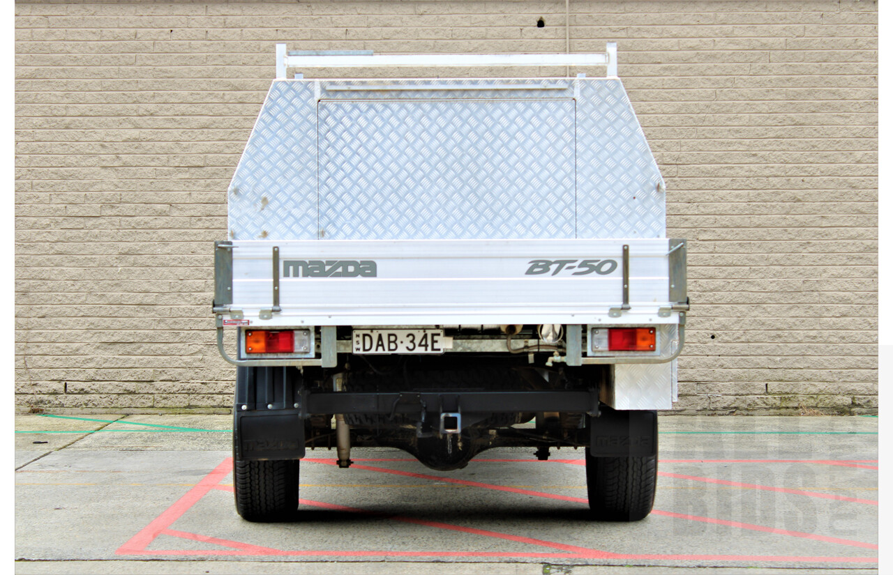 8/2014 Mazda BT-50 XT (4x4) MY13 Freestyle C/Chas White 3.2L Turbo Diesel