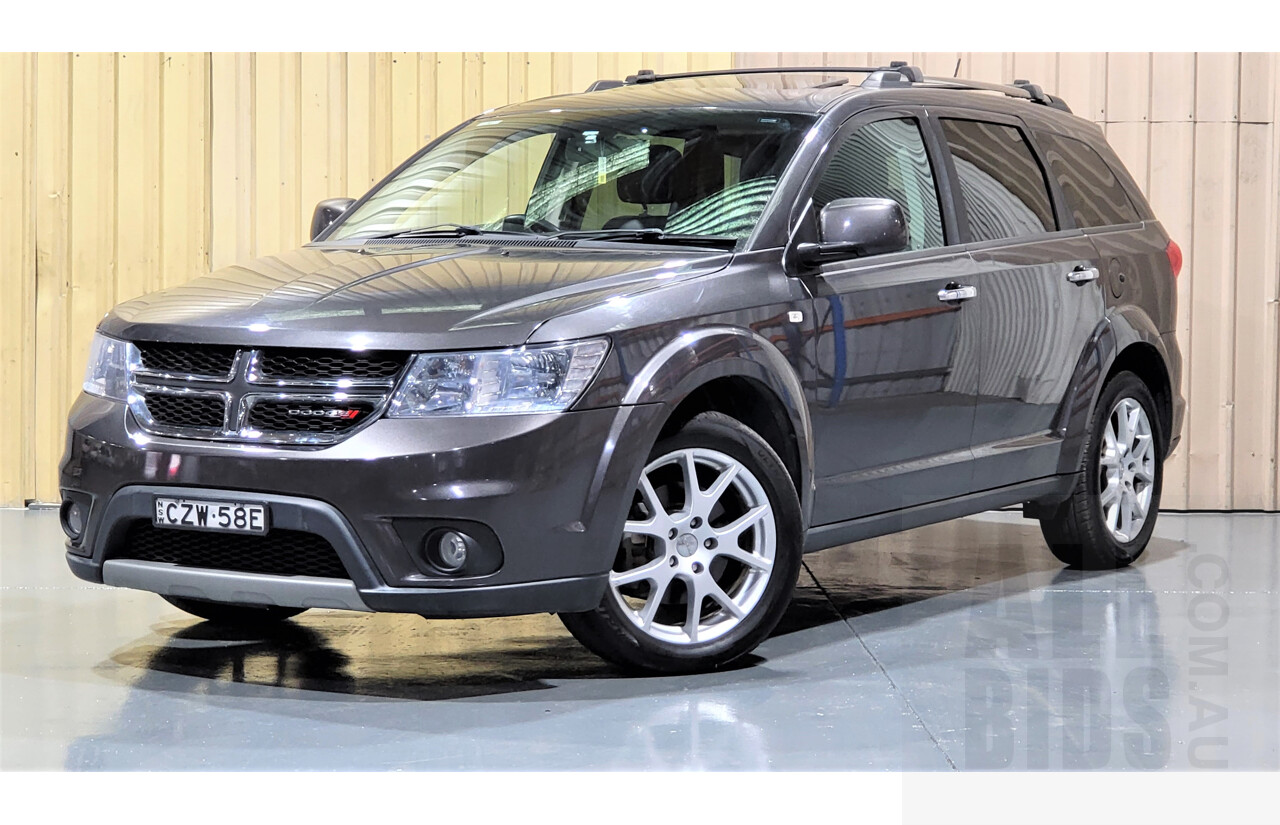 1/2014 Dodge Journey R/T JC MY13 4d Wagon Metallic Grey 3.6L - 7 Seater