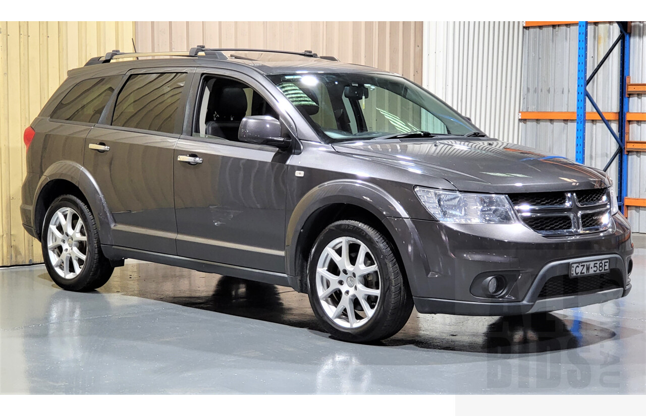 1/2014 Dodge Journey R/T JC MY13 4d Wagon Metallic Grey 3.6L - 7 Seater