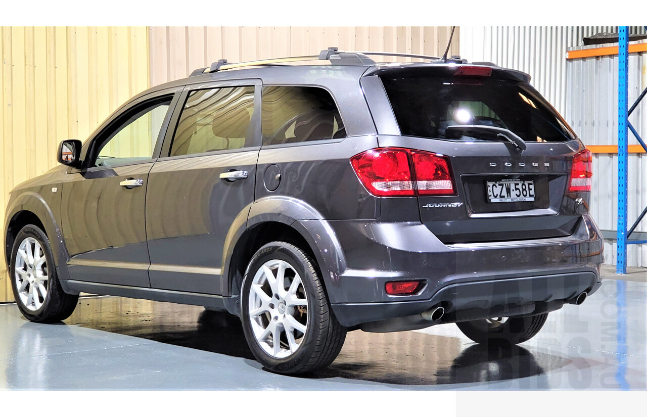 1/2014 Dodge Journey R/T JC MY13 4d Wagon Metallic Grey 3.6L - 7 Seater