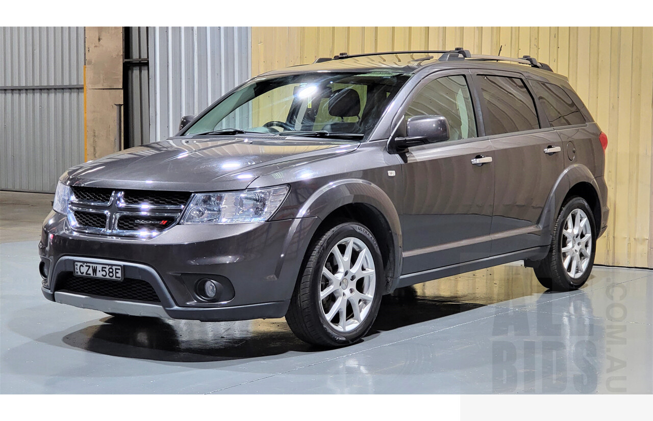 1/2014 Dodge Journey R/T JC MY13 4d Wagon Metallic Grey 3.6L - 7 Seater